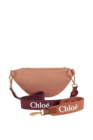 brown cotton logo pouch CHLOÉ KIDS | C20685360